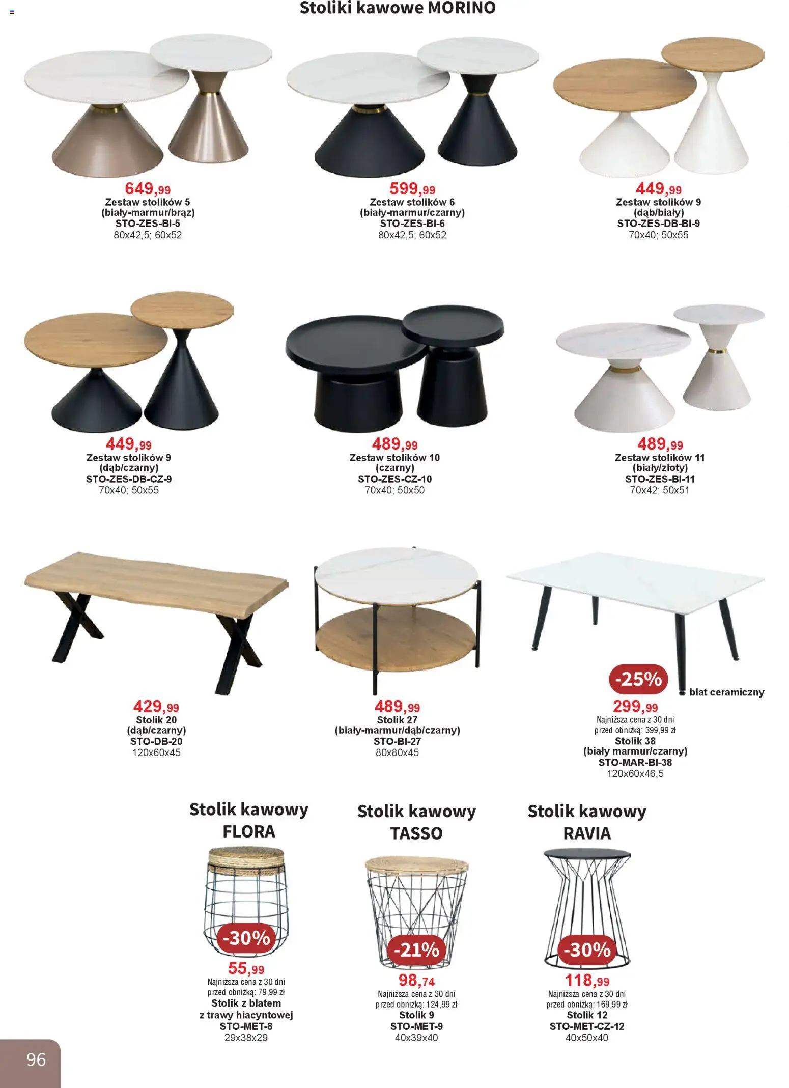 Bodzio Katalog od 01.01.2026 | Strona: 96 | Produkty: Trawy, Stolik kawowy