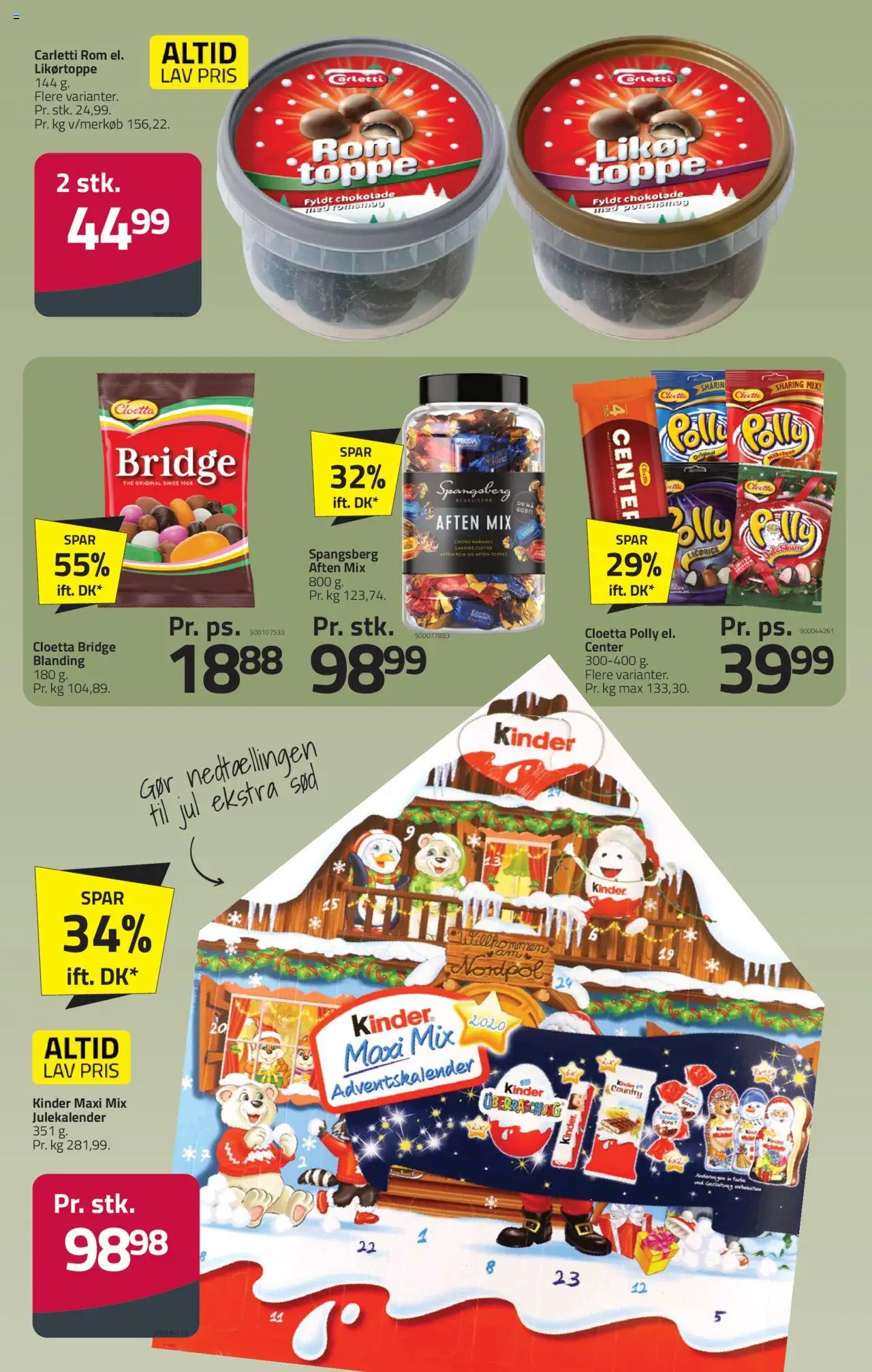 Fleggaard tilbudsavis – gyldig fra 22.10.2025 | Side: 9 | Produkter: Chokolade, Lakrids, Rom, Toppe