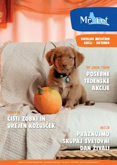 Mr. Pet katalog akcije – veljaven od 01.10.2025