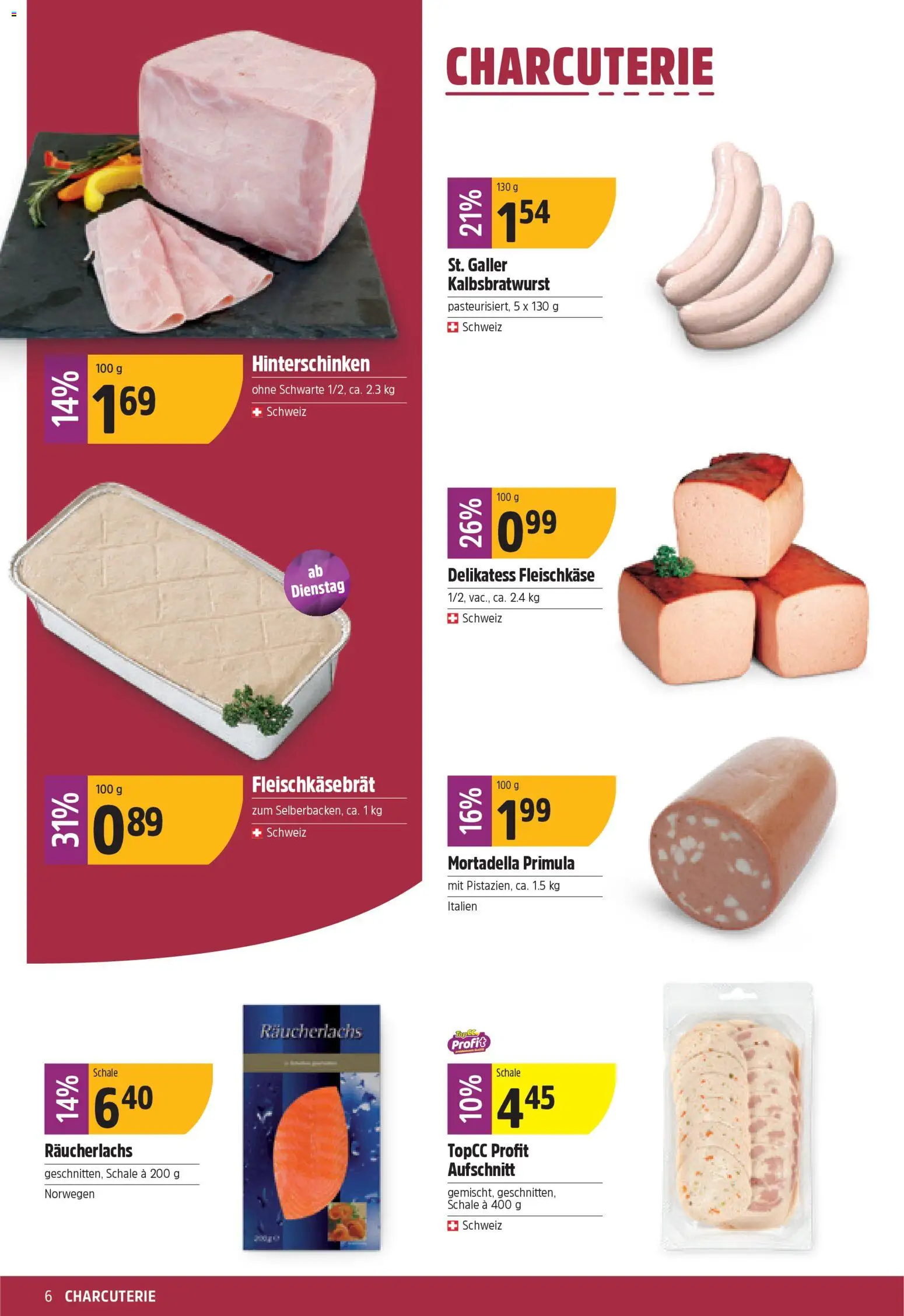 TopCC Aktionen – gültig ab 09.02.2026 | Seite: 6 | Produkte: Räucherlachs, Top