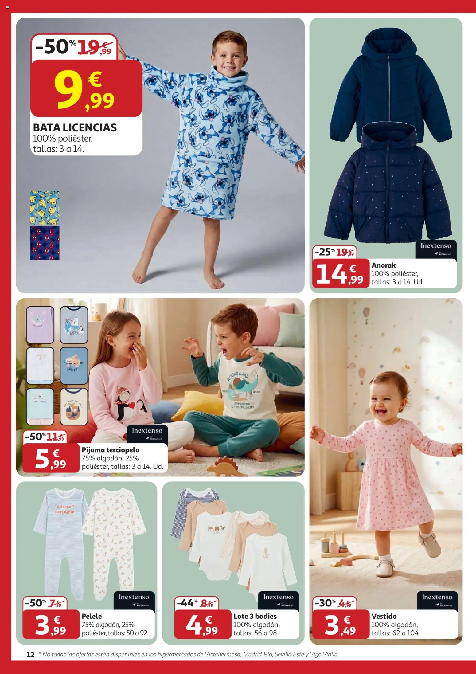 Alcampo - HG Nacional │ válido desde el 26.12.2025 | Página: 12 | Productos: Pijama