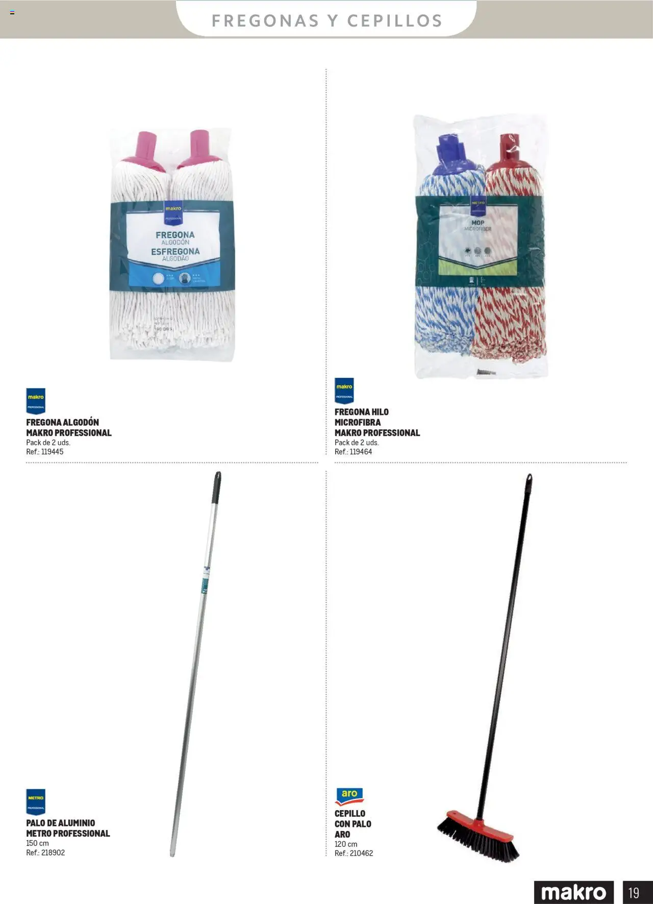 Makro - Catálogo Limpieza - Prat │ válido desde el 11.06.2025 | Página: 19 | Productos: Cepillo
