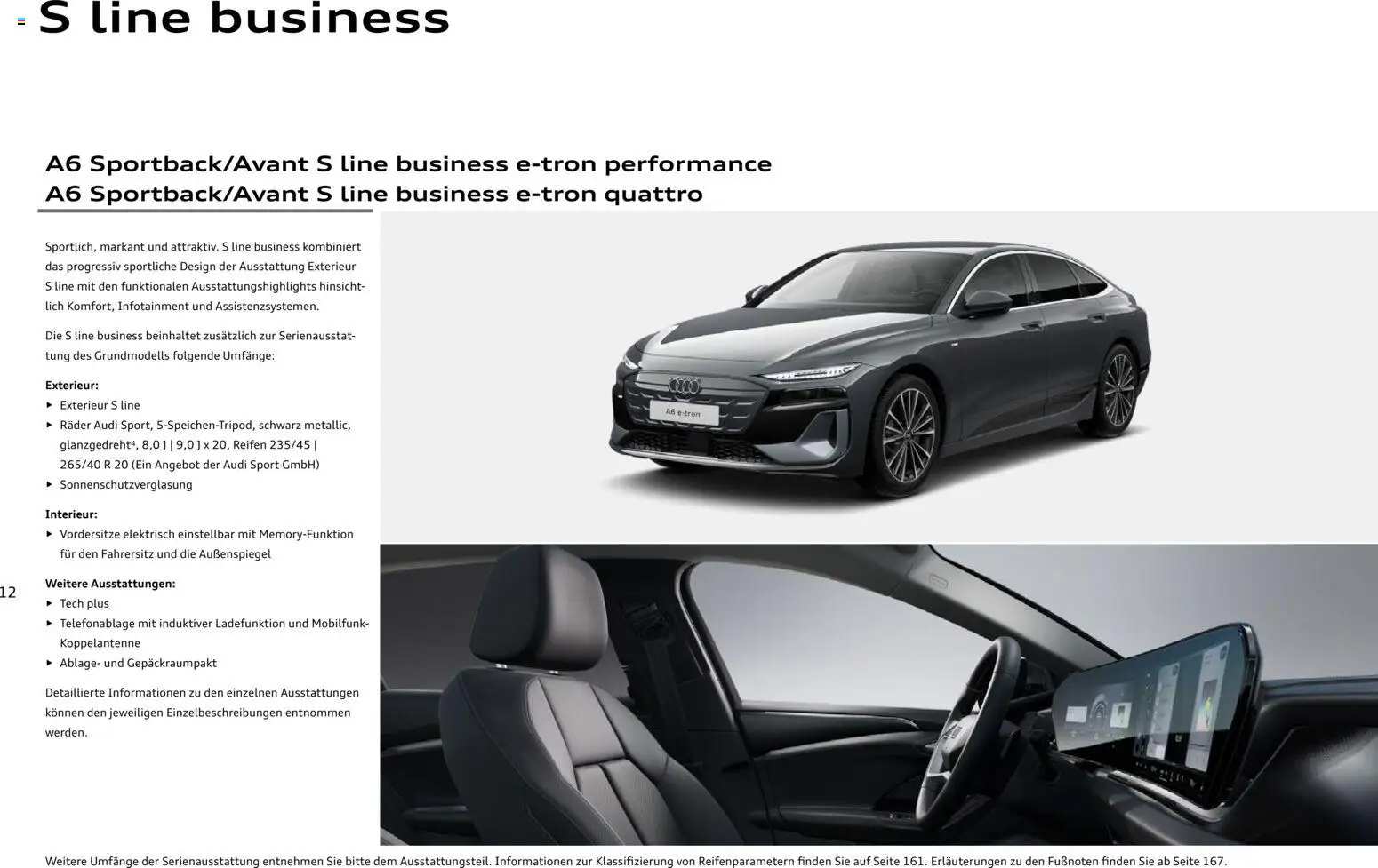 Audi  A6 e-tron – gültig ab 01.10.2025 | Seite: 12