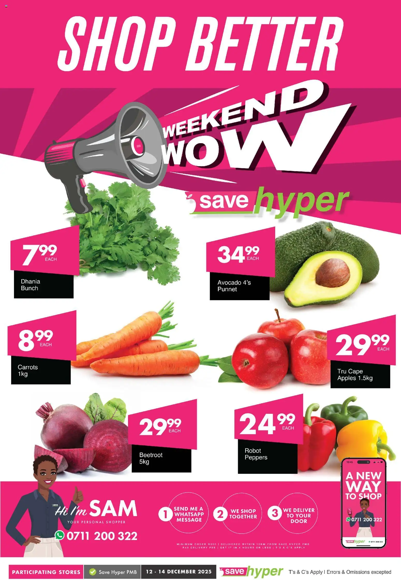 New Save catalogue – valid from 12.12.2025 | Page: 1 | Products: Apples, Carrots