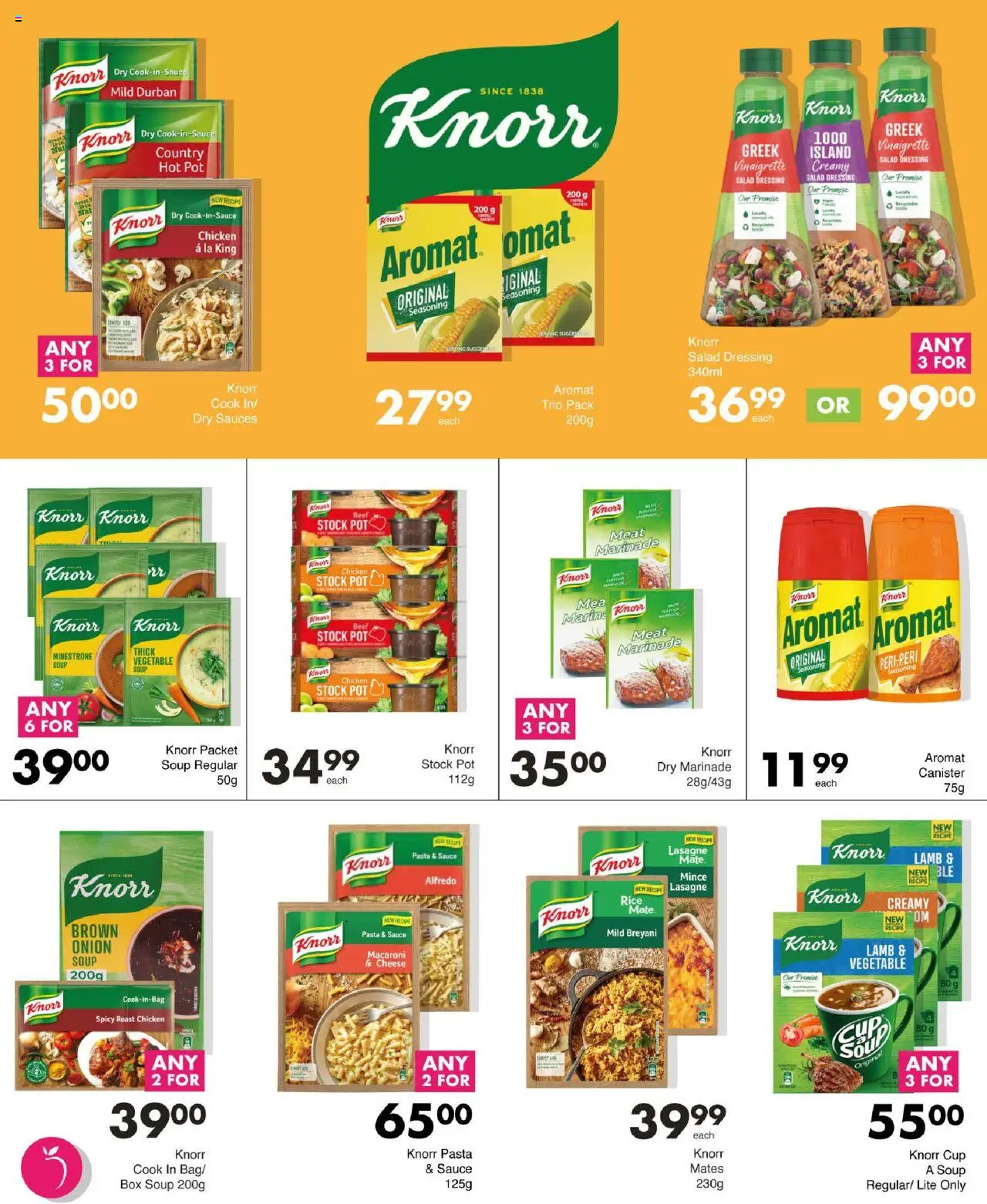 New Save catalogue – valid from 11.09.2025 | Page: 23 | Products: Bag, Chicken, Seasoning, Sauce