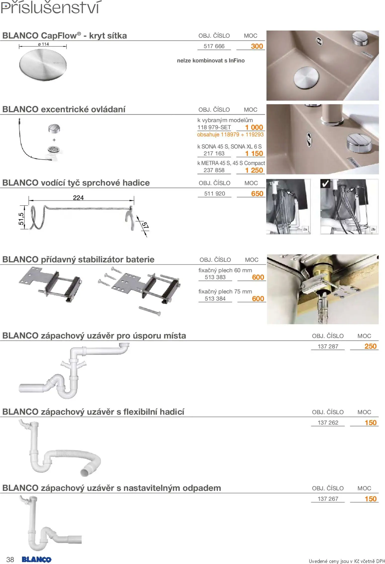 Möbelix leták - Blanco od 01.02.2026 | Strana: 38 | Produkty: Plech, Hadice, Baterie