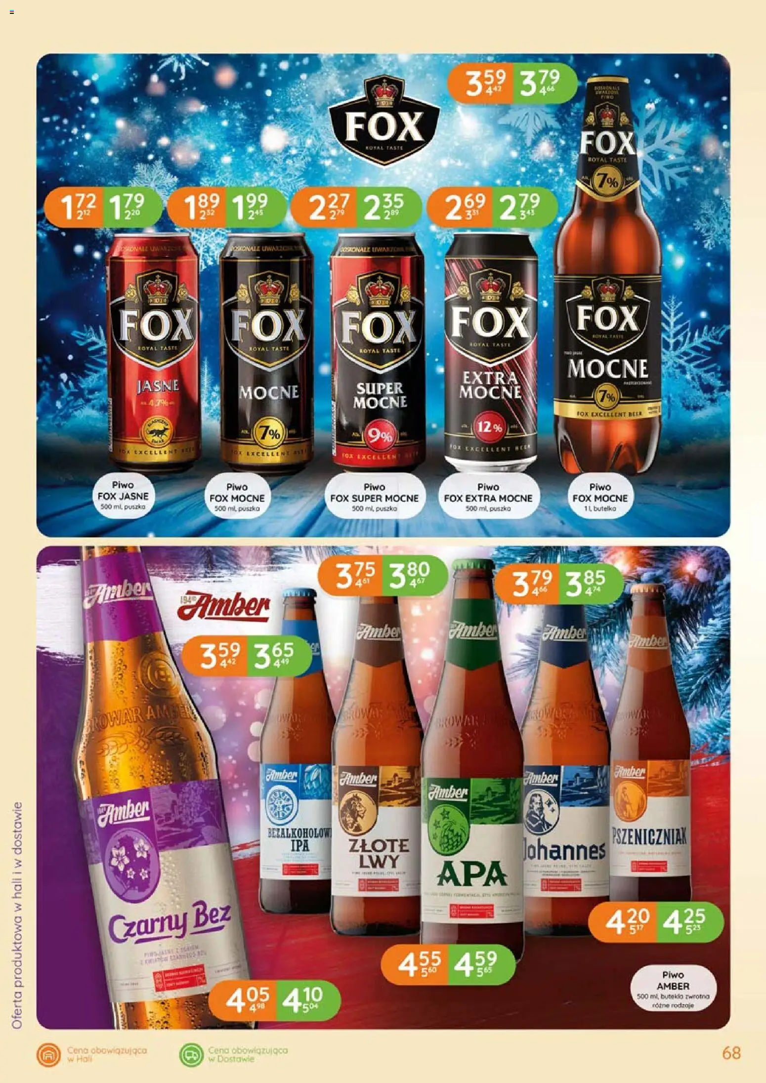 Eurocash Gazetka - Katalog Alkoholowy od 01.02.2026 | Strona: 68 | Produkty: Piwo