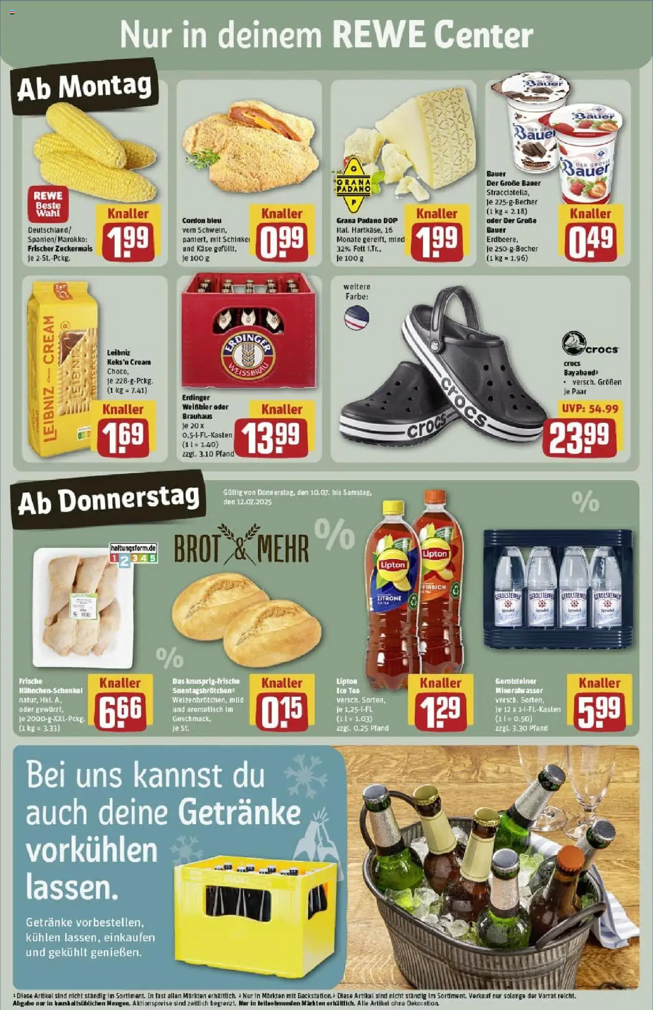Rewe prospekt Brühl	 - gültig ab dem 06.07.2025 | Seite: 3 | Produkte: Erdinger, Käse, Weißbier, Zitrone
