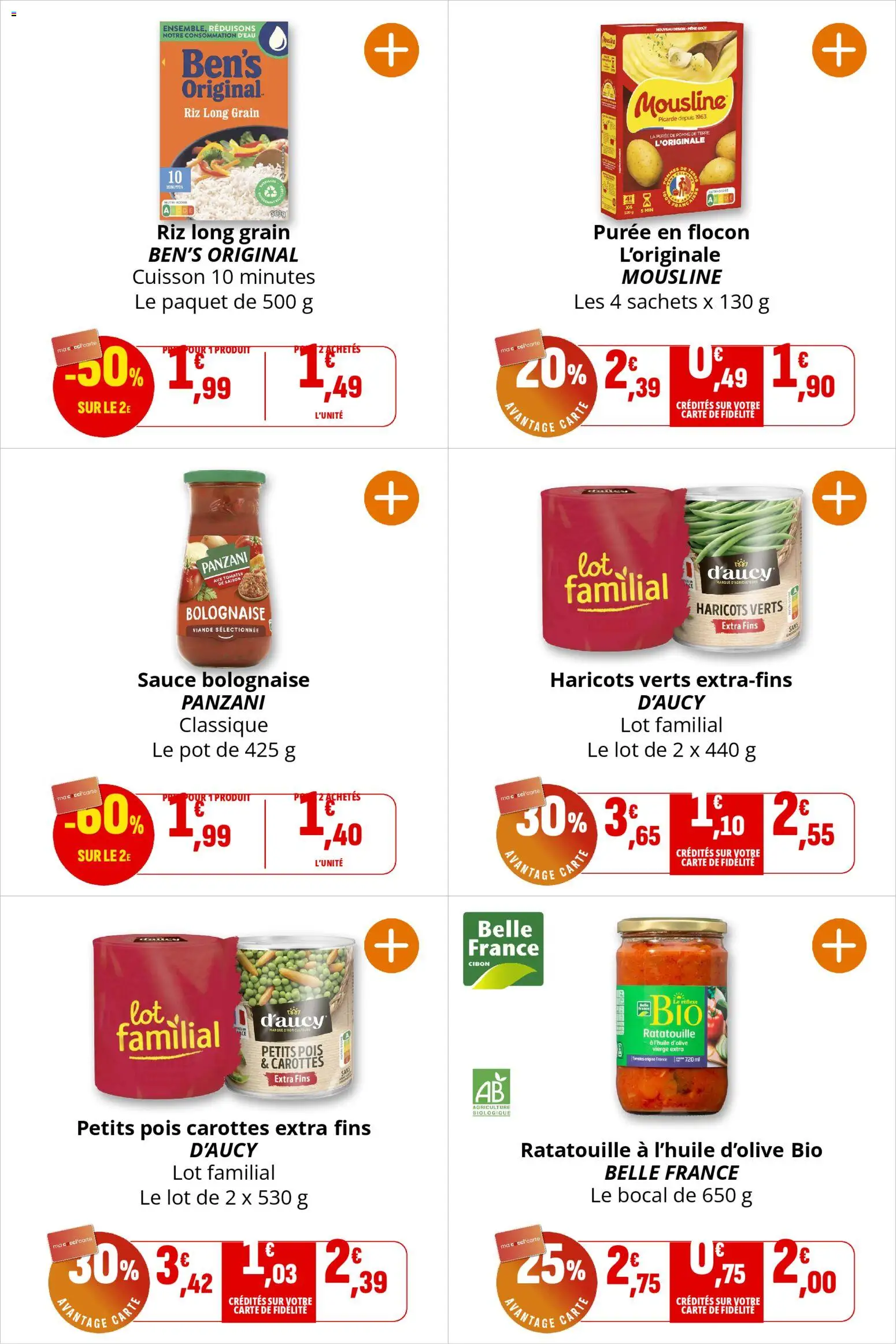 {H1} | Page: 31 | Produits: Haricots verts, Sauce bolognaise, Viande, Tomates