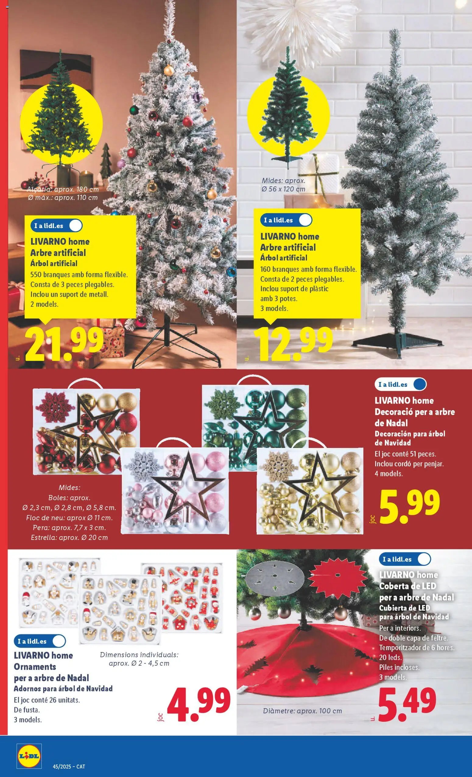 Lidl folleto de bazar │ válido desde el 03.11.2025 | Página: 18