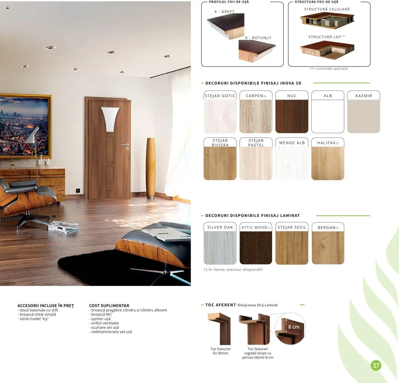 Noul catalog Proges – valabil de la 01.08.2025 | Pagină: 37 | Produse: Ușă