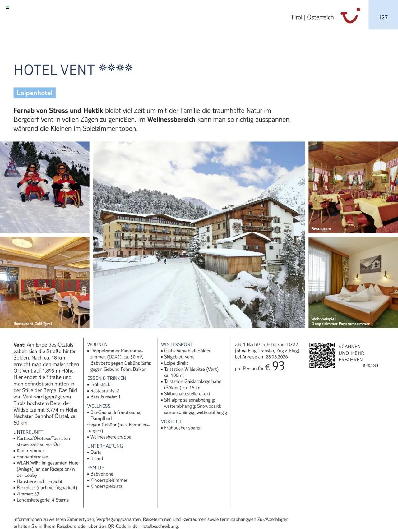 Aida - Urlaub mit eigener Anreise  – gültig ab 01.11.2025 | Seite: 127 | Produkte: Babybett, Ski, Snowboard
