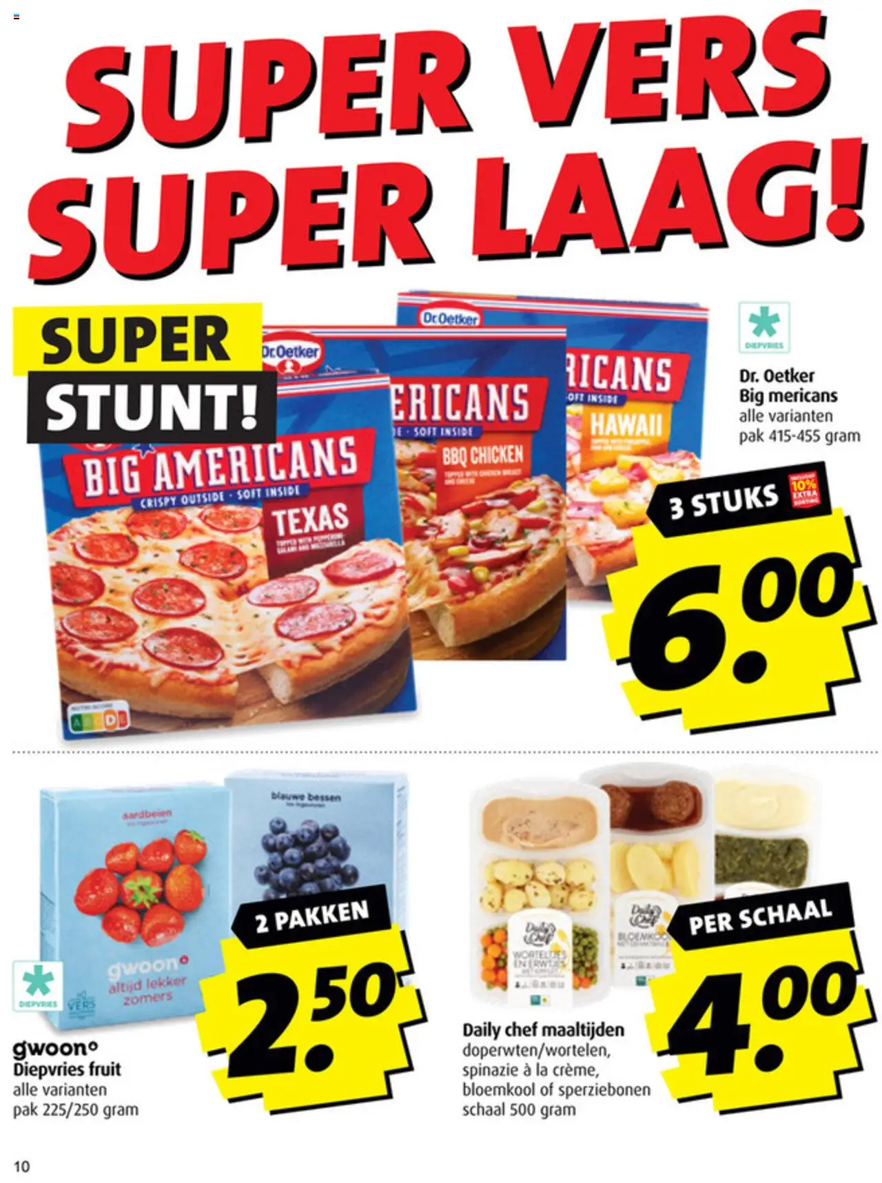  | Pagina: 10 | Producten: Bloemkool, Schaal, La, Fruit