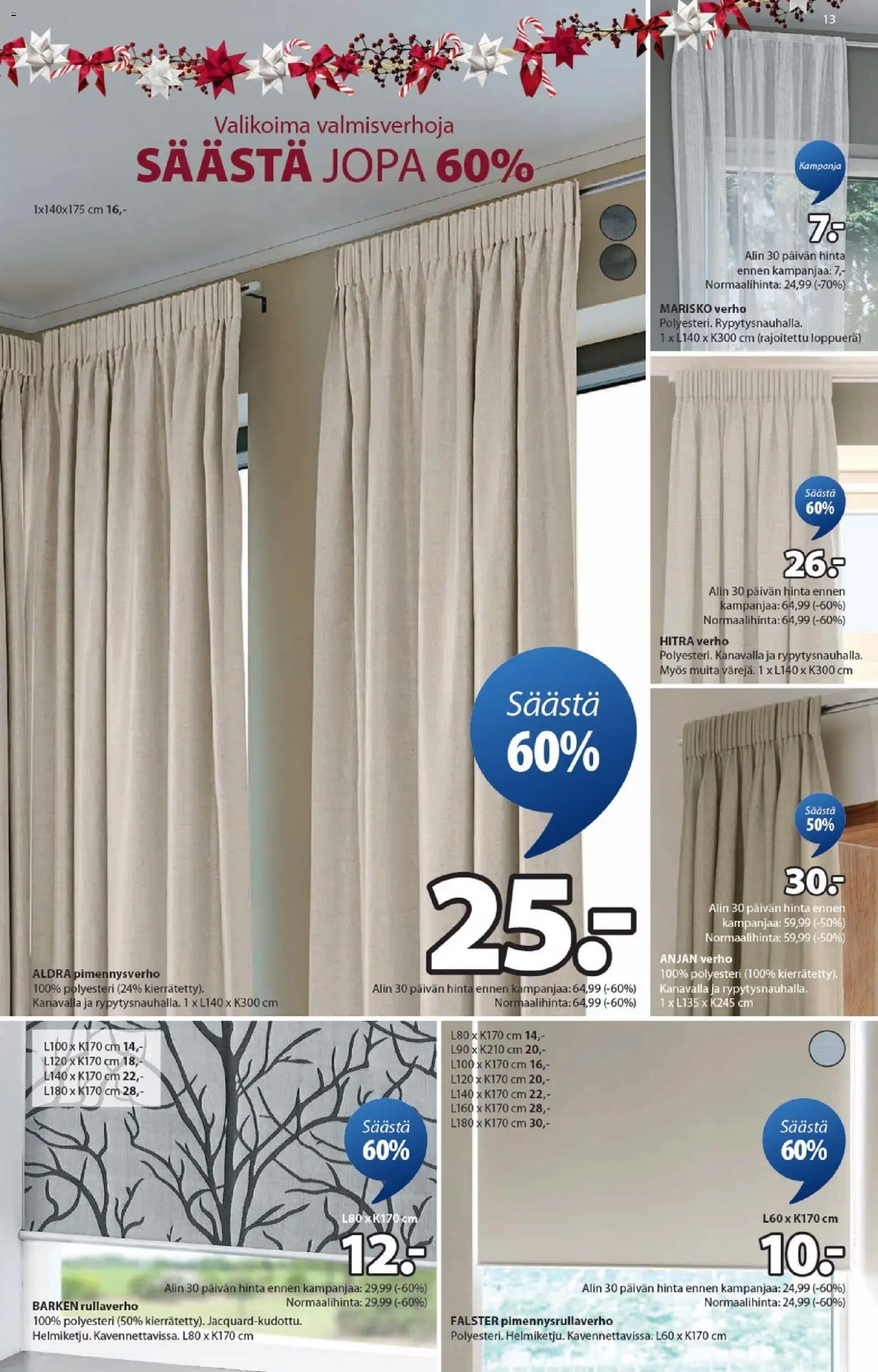 JYSK tarjoukset – voimassa 06.11.2025 alkaen | Sivu: 13