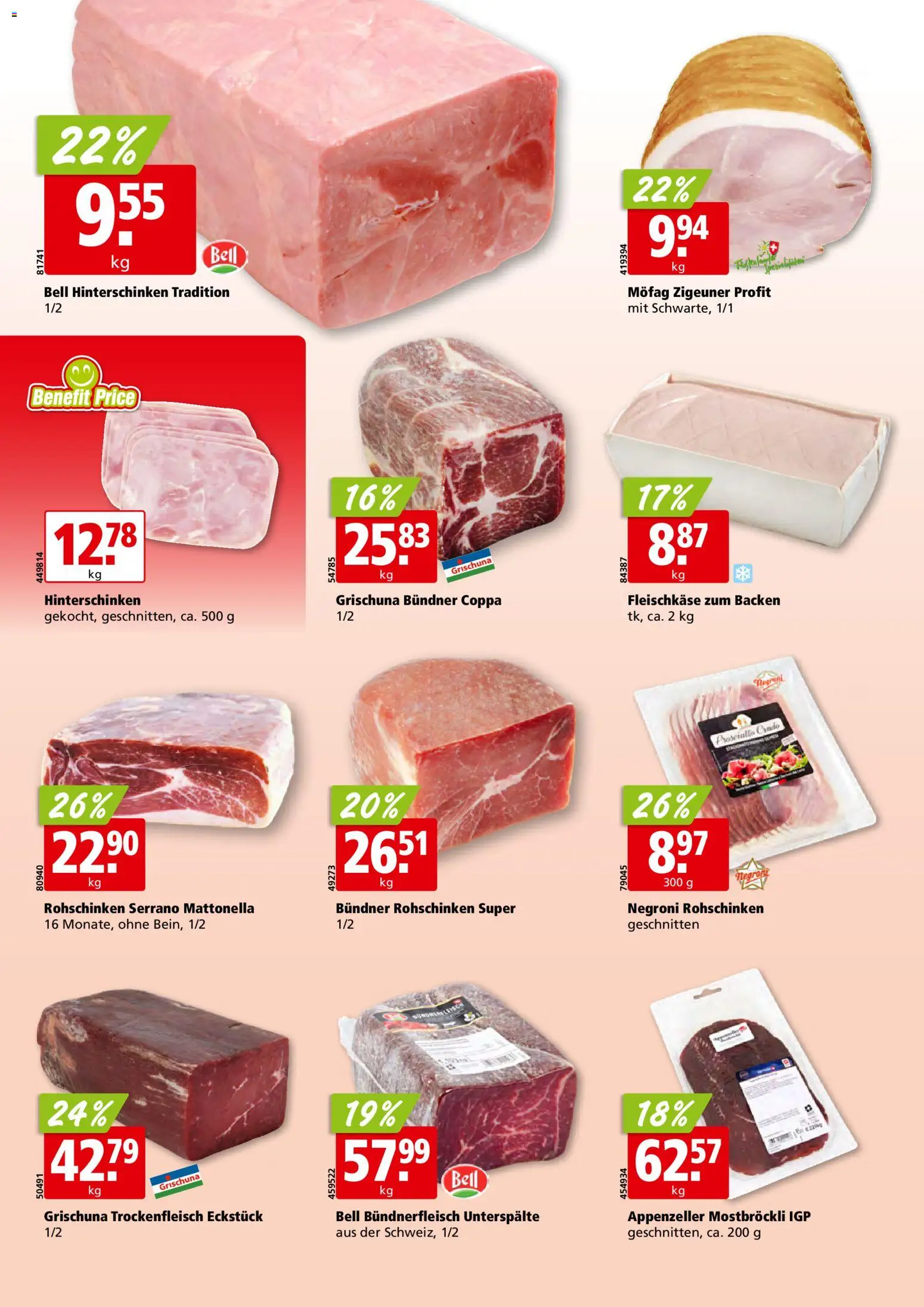 Aligro aktionen Schlieren, Gossau SG, Frauenfeld, Rapperswil-Jona, Sargans, Bern, Brüttisellen, Pratteln, Emmen, Spreitenbach – gültig ab 13.04.2026 | Seite: 10