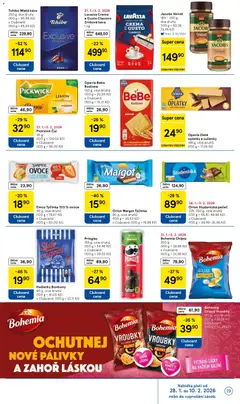 Náhled letáku Tchibo Mletá káva, 250 g, dva druhy od 28.01.2026 | Strana: 19 | Produkty: Ovoce, Pringles, Chipsy, Mletá káva