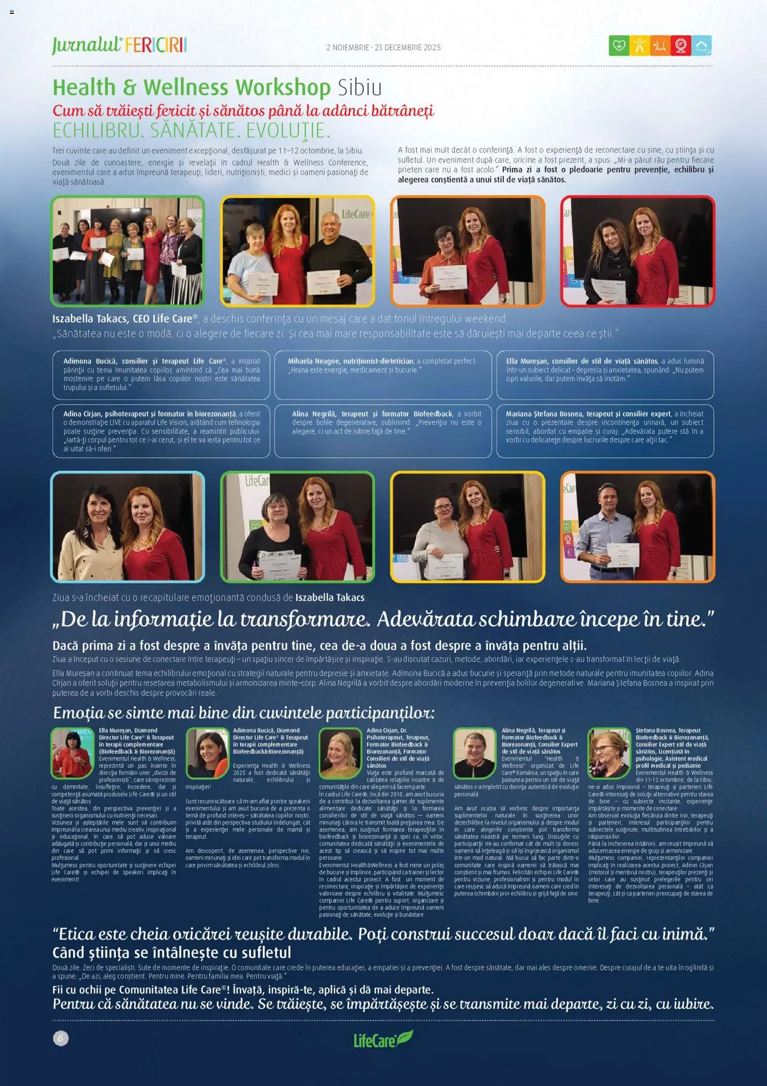 Noul catalog Life Care – valabil de la 02.11.2025 | Pagină: 6 | Produse: Tavuk suyu