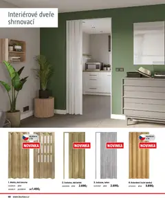 Náhled letáku Bauhaus katalog Stavební prvky od 03.11.2025 | Strana: 44 | Produkty: Interiérové dveře