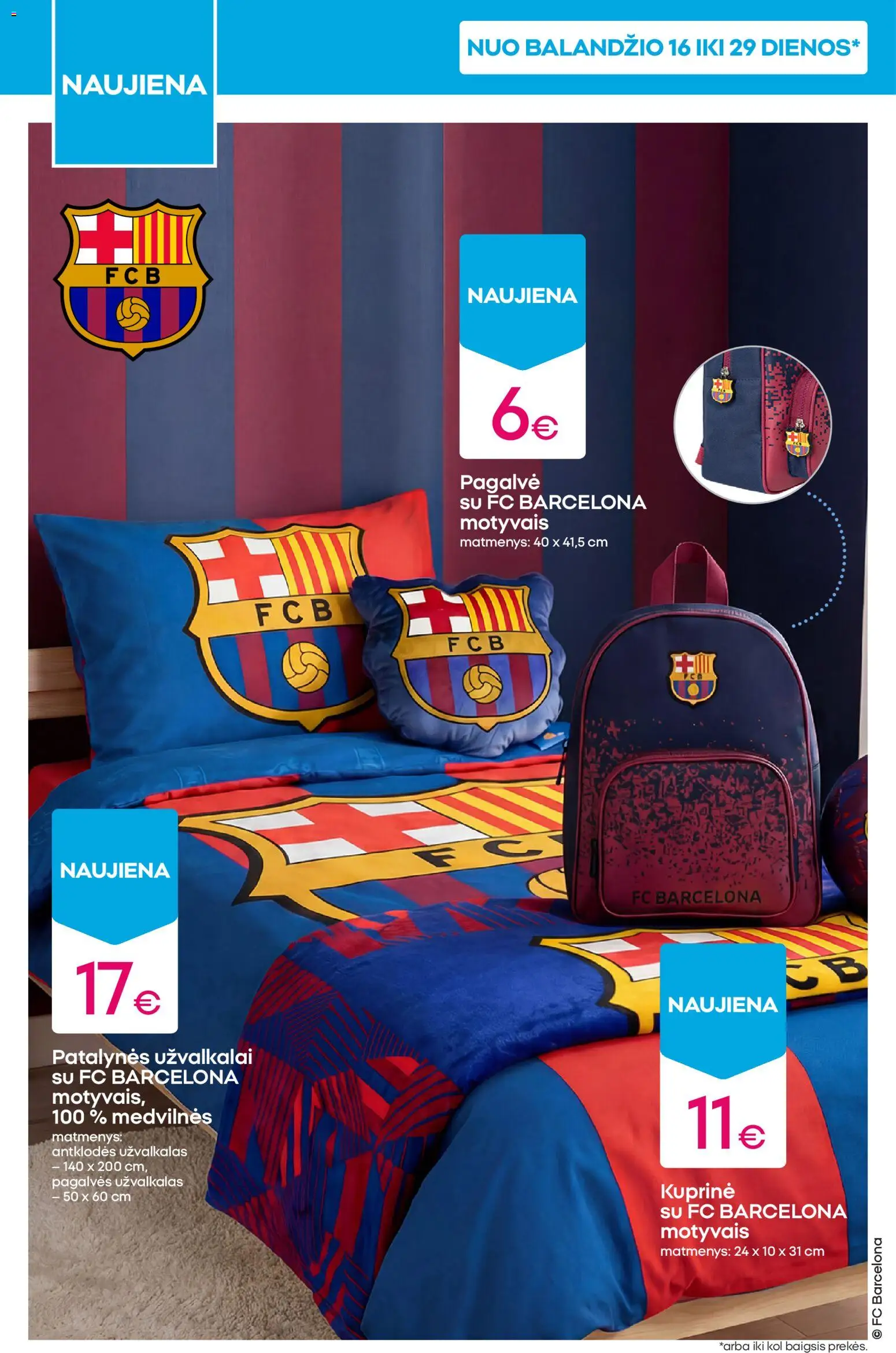 Pepco akcijos nuo 16.04.2026 | Puslapis: 8 | Prekių: Pagalvė, Kuprinė, Užvalkalas