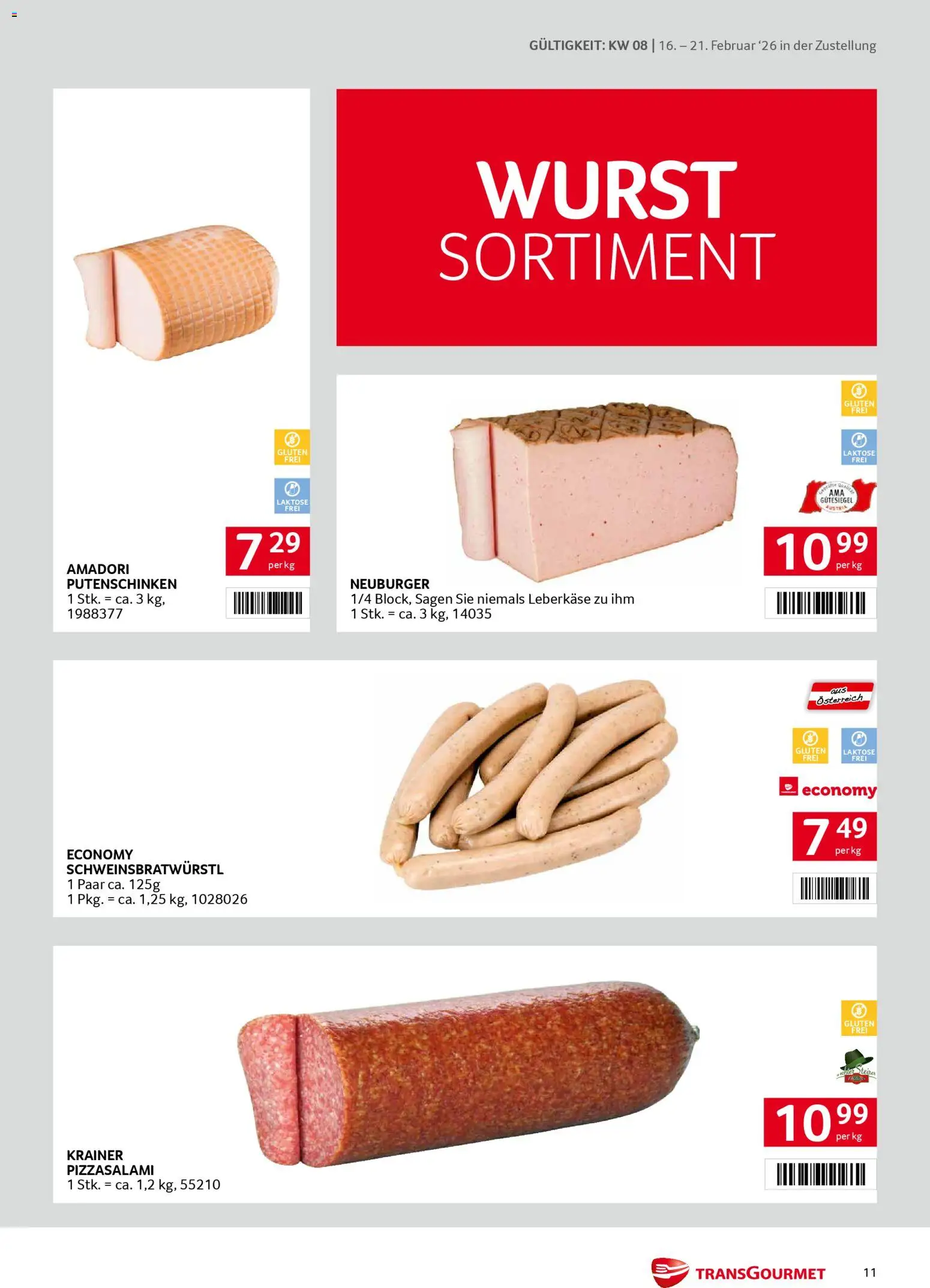 Transgourmet Zustellaktion gültig ab 16.02.2026 | Seite: 11