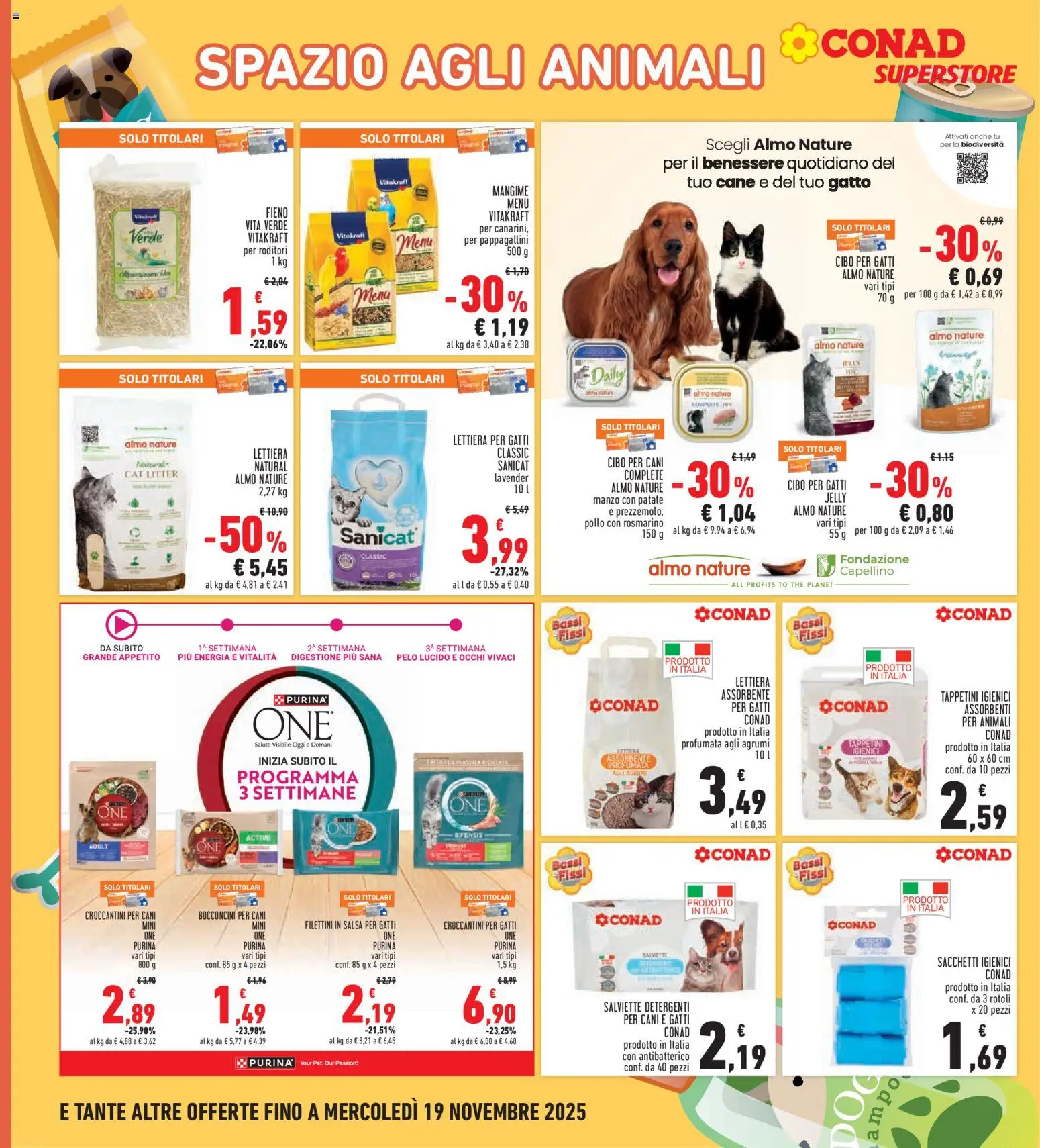 Volantino Conad del 06.11.2025 | Pagina: 36 | Prodotti: Pollo, Manzo, Salsa, Agrumi