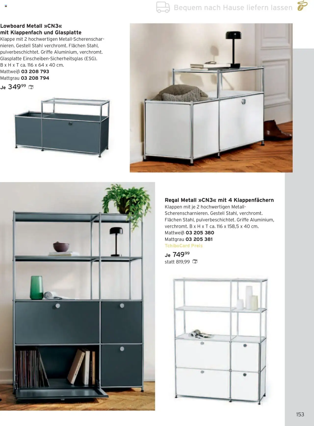 Katalog Tchibo Herbst – gültig ab 15.09.2025 | Seite: 153 | Produkte: Lowboard, Regal