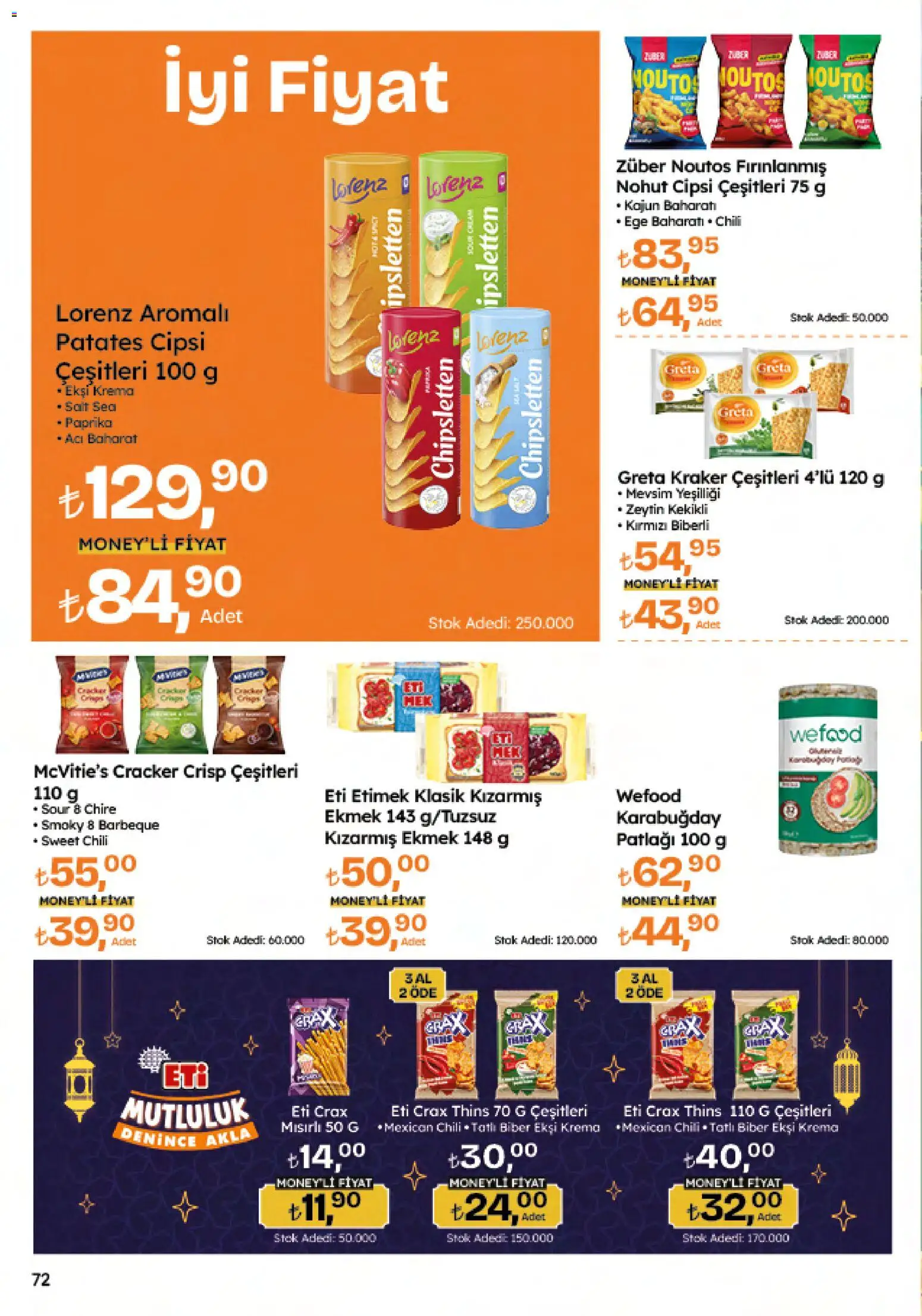 Migros Katalog - 5M Migroskop Dijital - 12.03.2026 tarihinden itibaren geçerlidir | Sayfa: 72 | Ürünler: Ekmek, Ekşi krema, Krema, Baharat