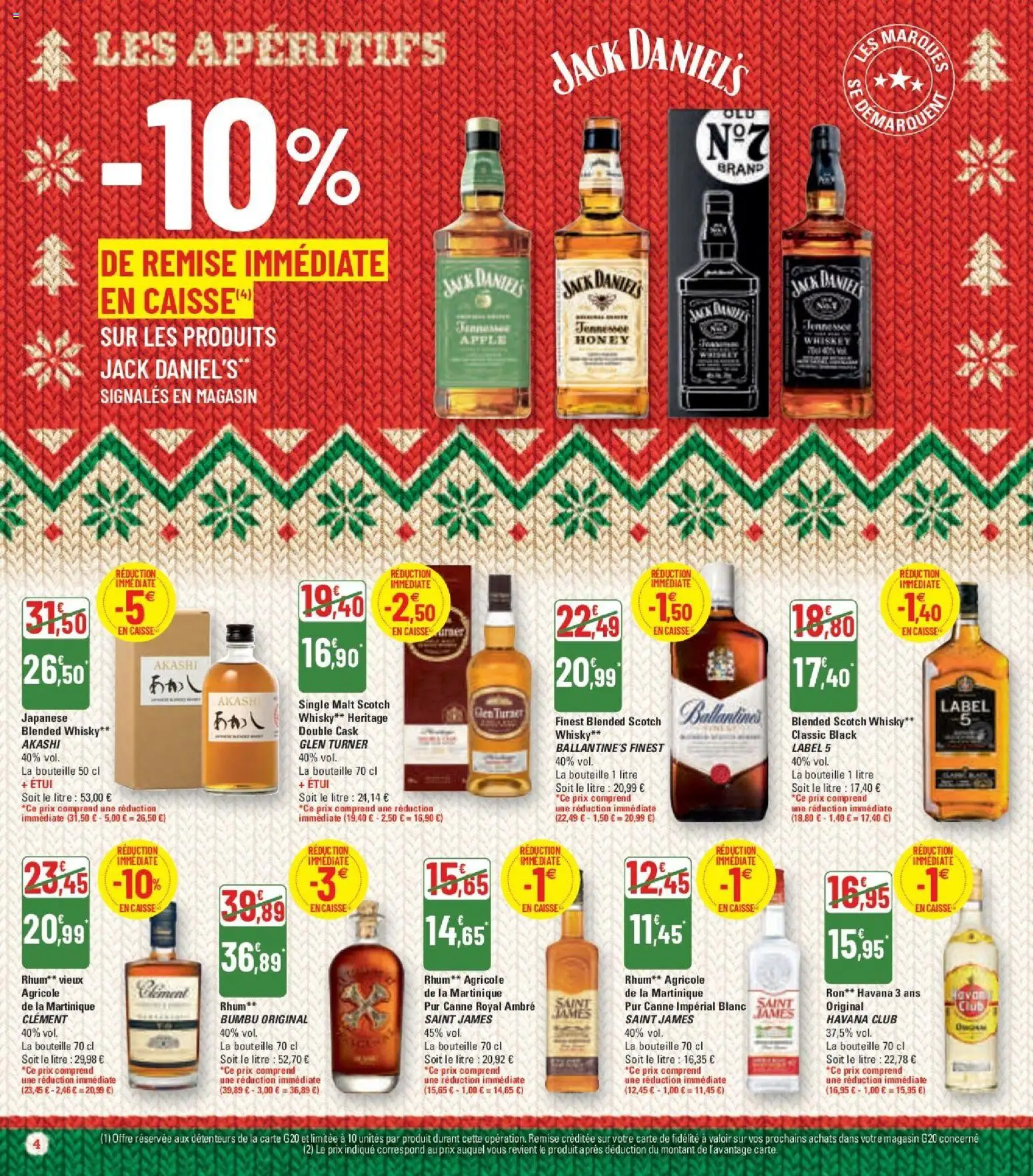 {H1} | Page: 4 | Produits: Whisky, Étui, Rhum