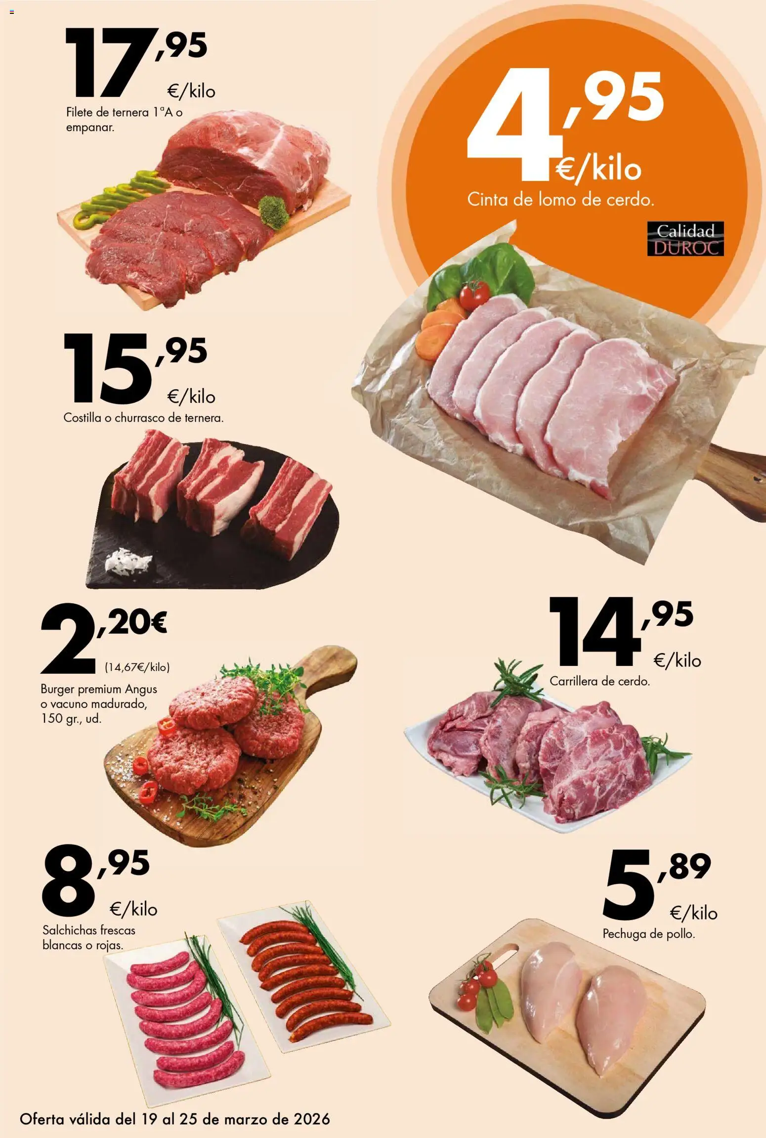 Lupa Supermercados folleto │ válido desde el 19.03.2026 | Página: 3 | Productos: Filete