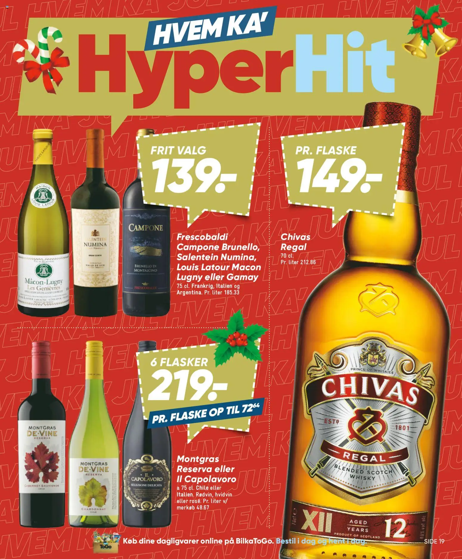 Bilka tilbudsavis – gyldig fra 12.12.2025 | Side: 19 | Produkter: Whisky