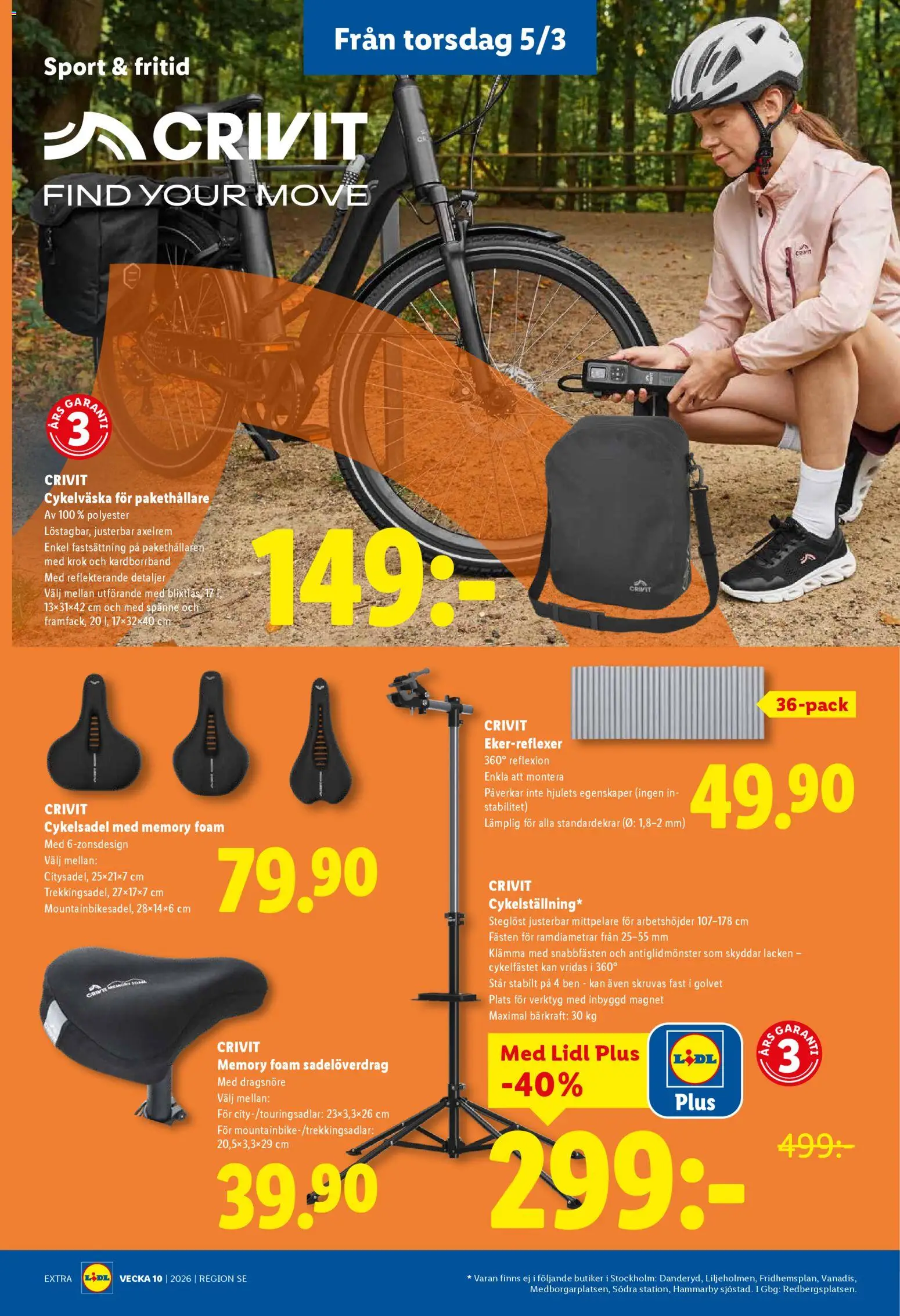 Lidl reklamblad aktuell från 02.03.2026 | Sida: 25 | Produkter: Magnet, Cykelväska