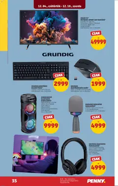 PENNY Akciós újság - amely érvényes a következő dátumtól: 04.12.2025 | Oldal: 39