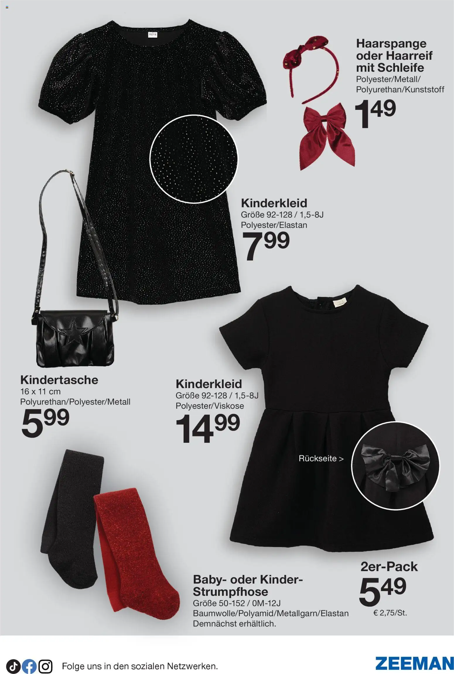 Zeeman Prospekt 	 – gültig ab 08.11.2025 | Seite: 7 | Produkte: Strumpfhose