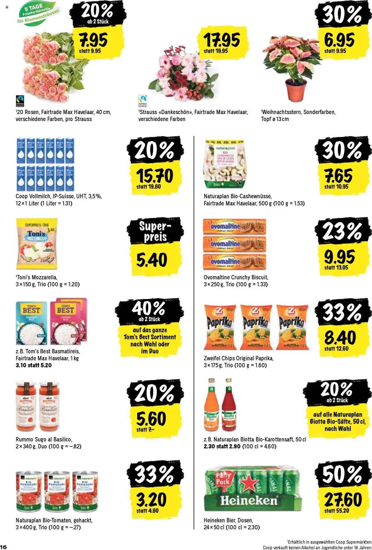 Coop Aktionen – gültig ab 16.10.2025 | Seite: 16 | Produkte: Chips