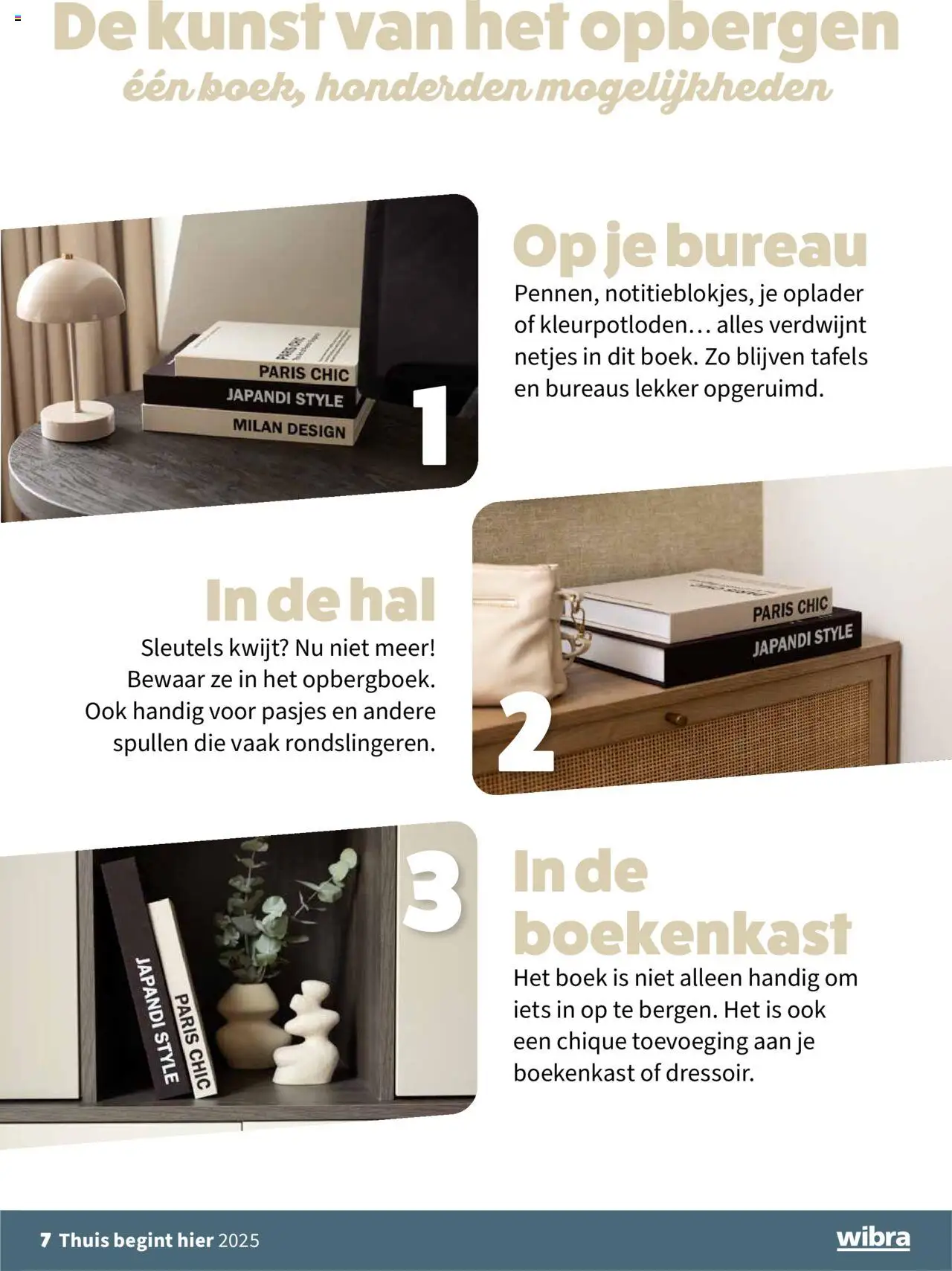 {H1} | Pagina: 7 | Producten: Boek, Boekenkast, Kleurpotloden, Oplader