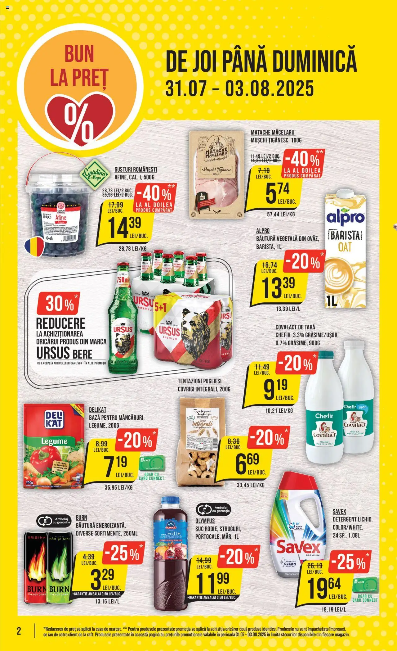 Catalog Mega Image – valabil de la 31.07.2025 | Pagină: 2 | Produse: Pomelo, Tırnak makası, Detergent, Legume
