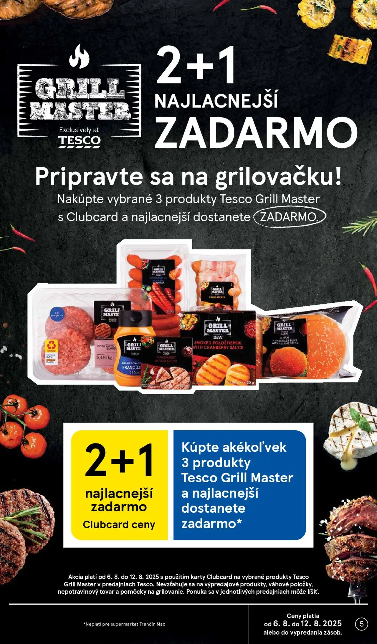 Tesco Supermarket - leták │ platný od 06.08.2025 | Strana: 5