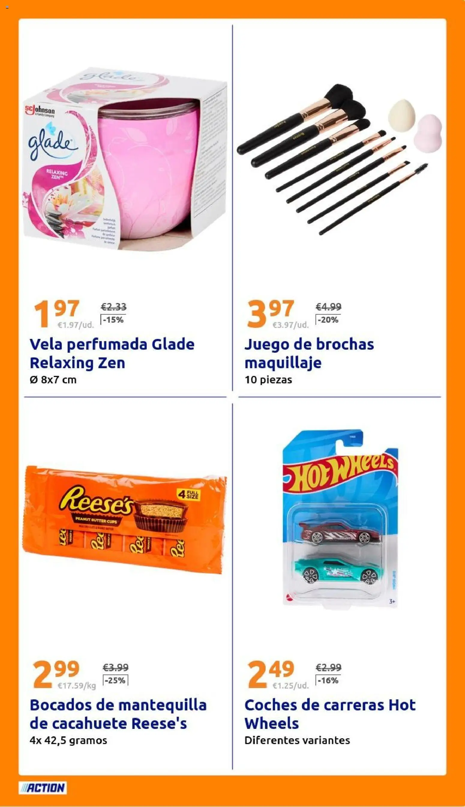 Action - Action ES week 52 2025 │ válido desde el 24.12.2025 | Página: 25 | Productos: Maquillaje, Vela, Συσκευή ροής