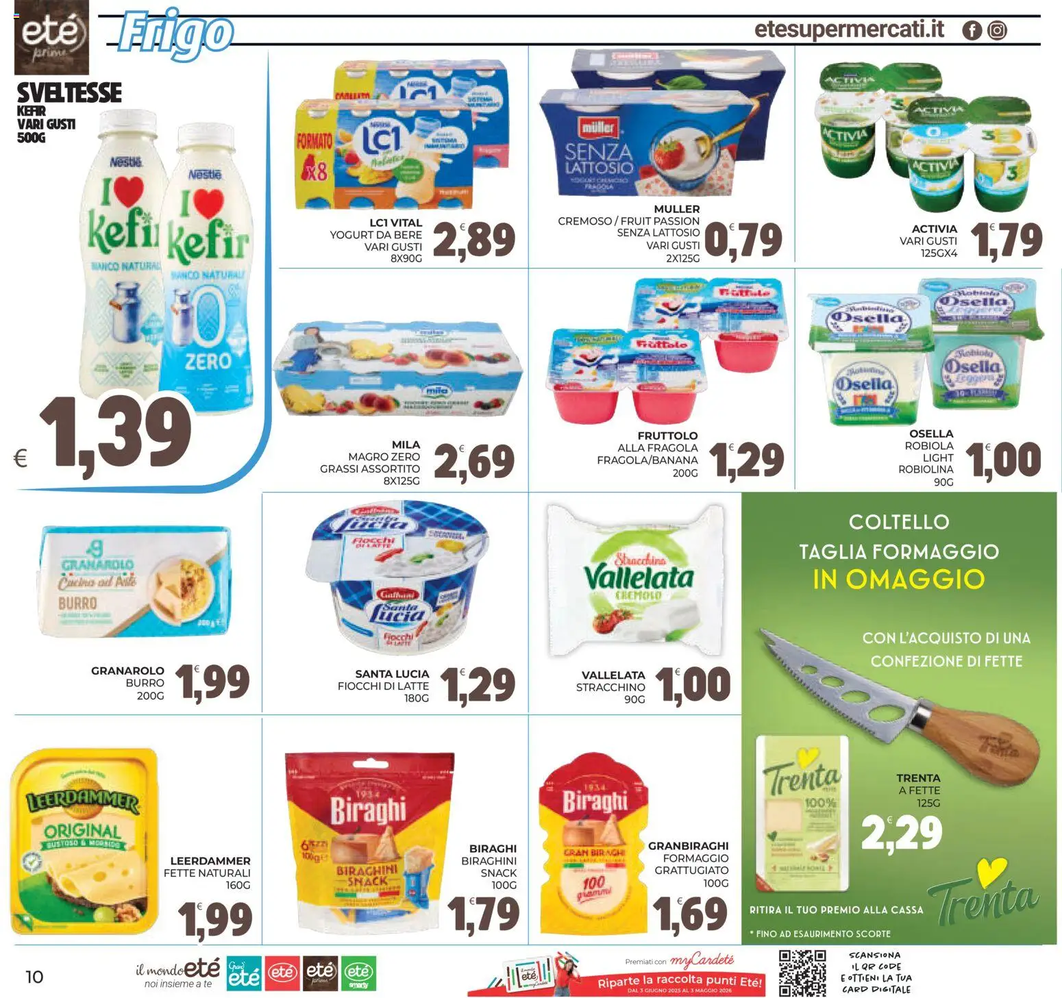 Volantino Eté del 07.04.2026 | Pagina: 10 | Prodotti: Tè, Fiocchi, Formaggio, Robiola