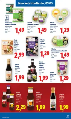 LIDL leidinys galioja nuo 02.03.2026 | Puslapis: 31 | Prekių: Pupelės, Sūris, Ryžiai, Makaronai