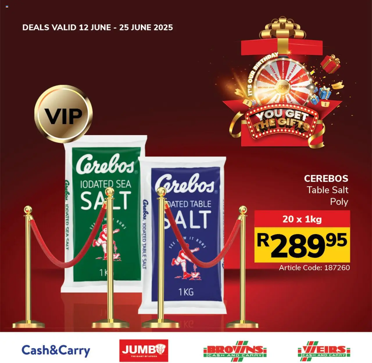 Jumbo Birthday Savings │ valid from 12.06.2025 | Page: 1 | Products: Table, Salt