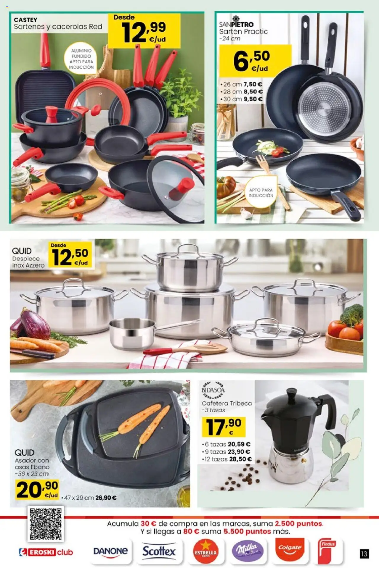 Eroski - Oh! Qué chef │ válido desde el 09.10.2025 | Página: 13 | Productos: Cafetera