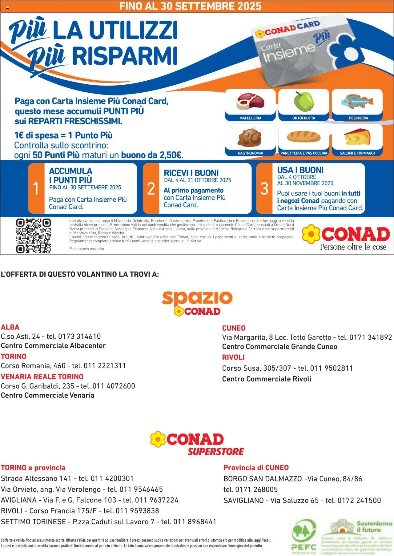 Volantino Conad del 11.09.2025 | Pagina: 16 | Prodotti: Stampa