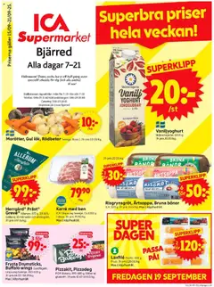ICA Supermarket - Bjärred - Förhandsvisning av reklamblad från butik ICA Supermarket aktuell från 15.09.2025