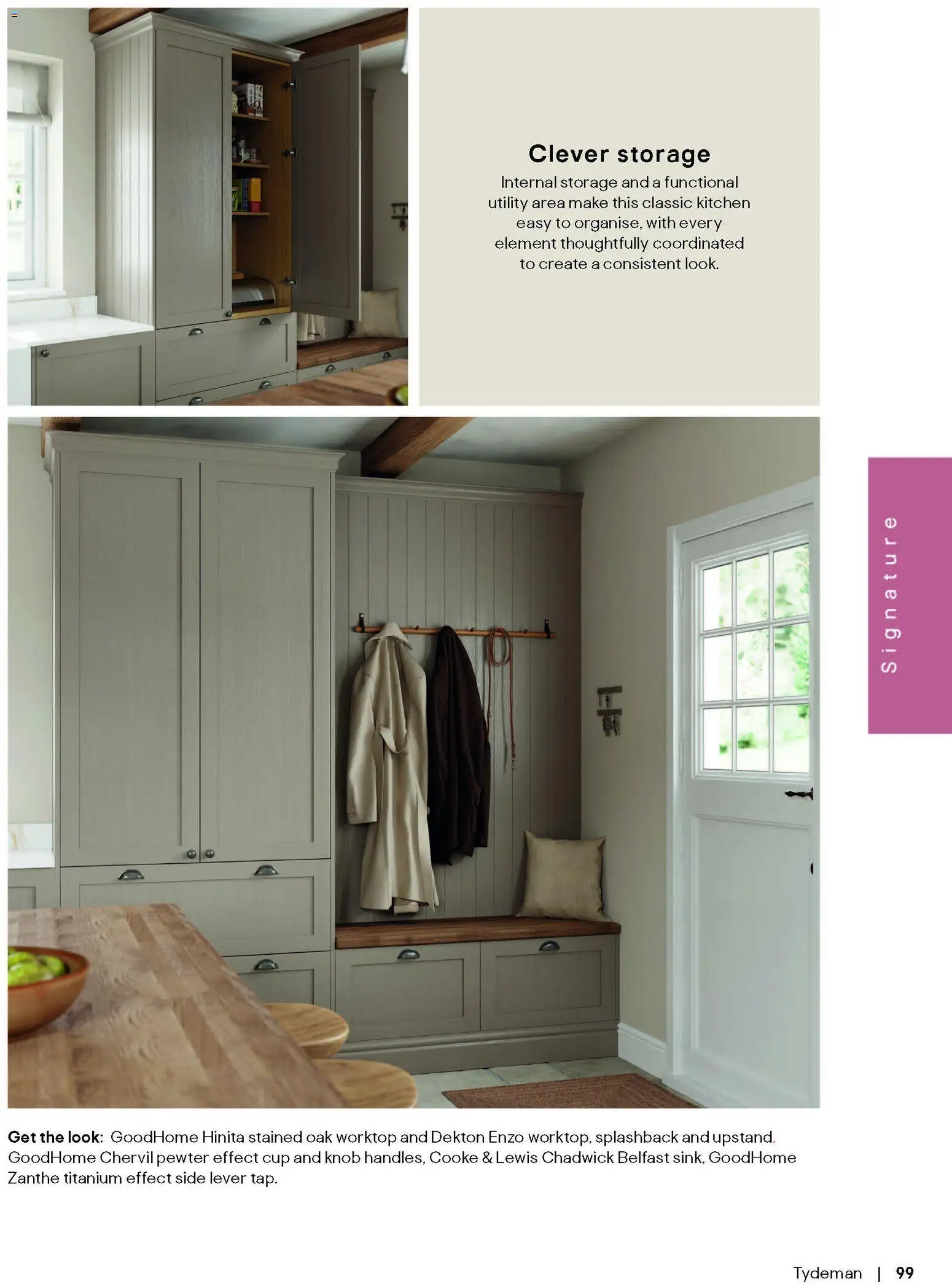 {H1} | Page: 99 | Products: Kitchen, Worktop, Knob