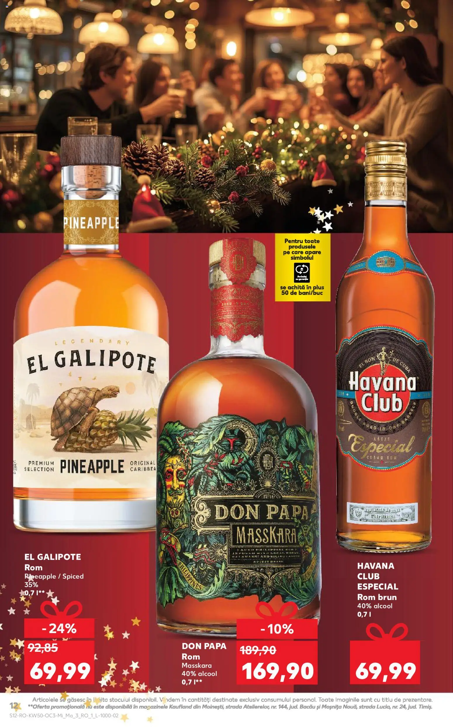 Noul catalog Kaufland – valabil de la 10.12.2025 | Pagină: 12 | Produse: Rom