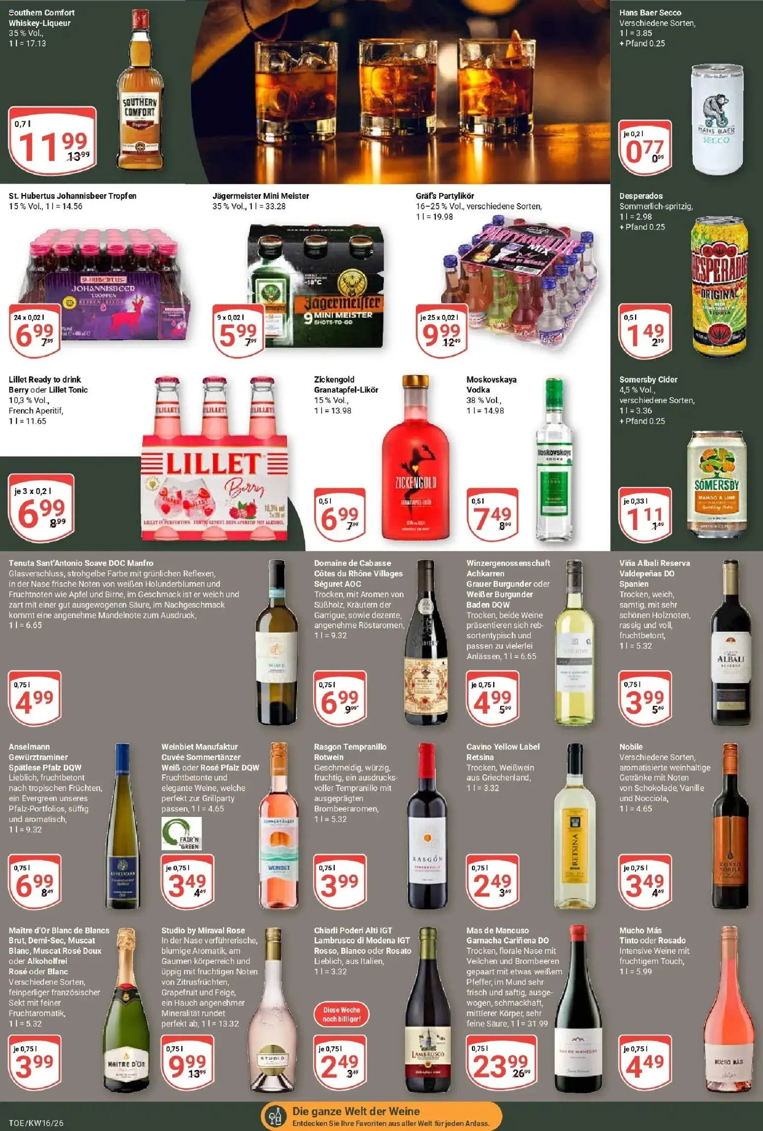 Globus Prospekt Tönisvorst	 – gültig ab 12.04.2026 | Seite: 19 | Produkte: Weißwein, Äpfel, Grapefruit, Mango