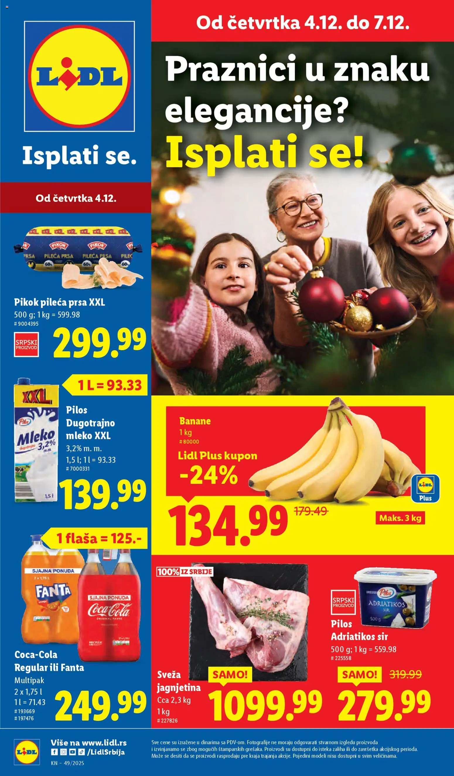 Lidl katalog - važi od 04.12.2025 | Strana: 1