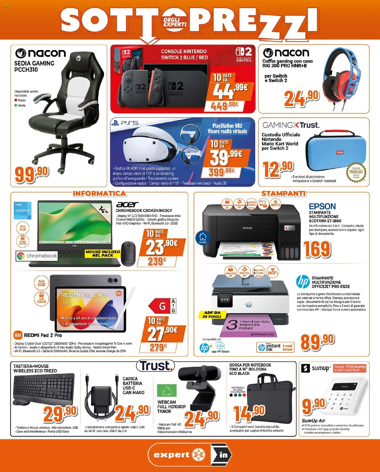 Volantino Ipercoop del 12.03.2026 | Pagina: 7 | Prodotti: Smartphone, Playstation, Stampa, Batteria