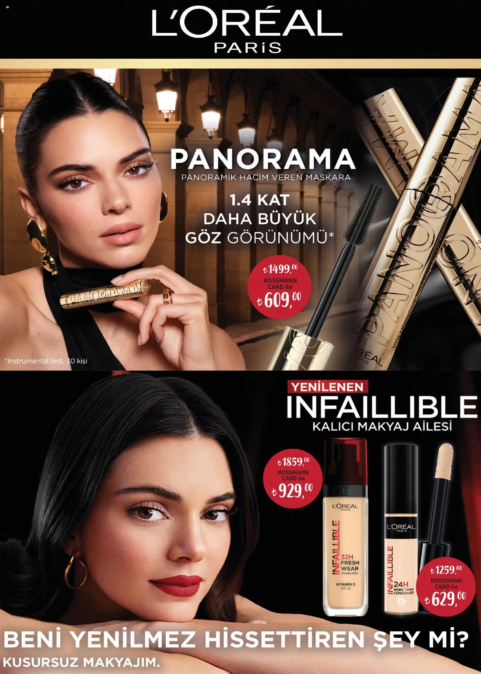 Rossmann aktüel ürünler kataloğu yayımlandı! Bu hafta 30 Ekim 2025 - 30 Kasım 2025 günü Rossmann indirimli ürünleri